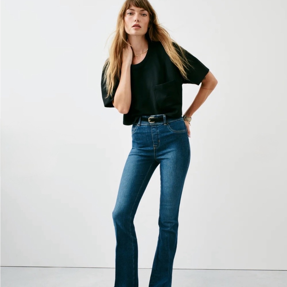 SPANX Blue Flare Women's Jeans